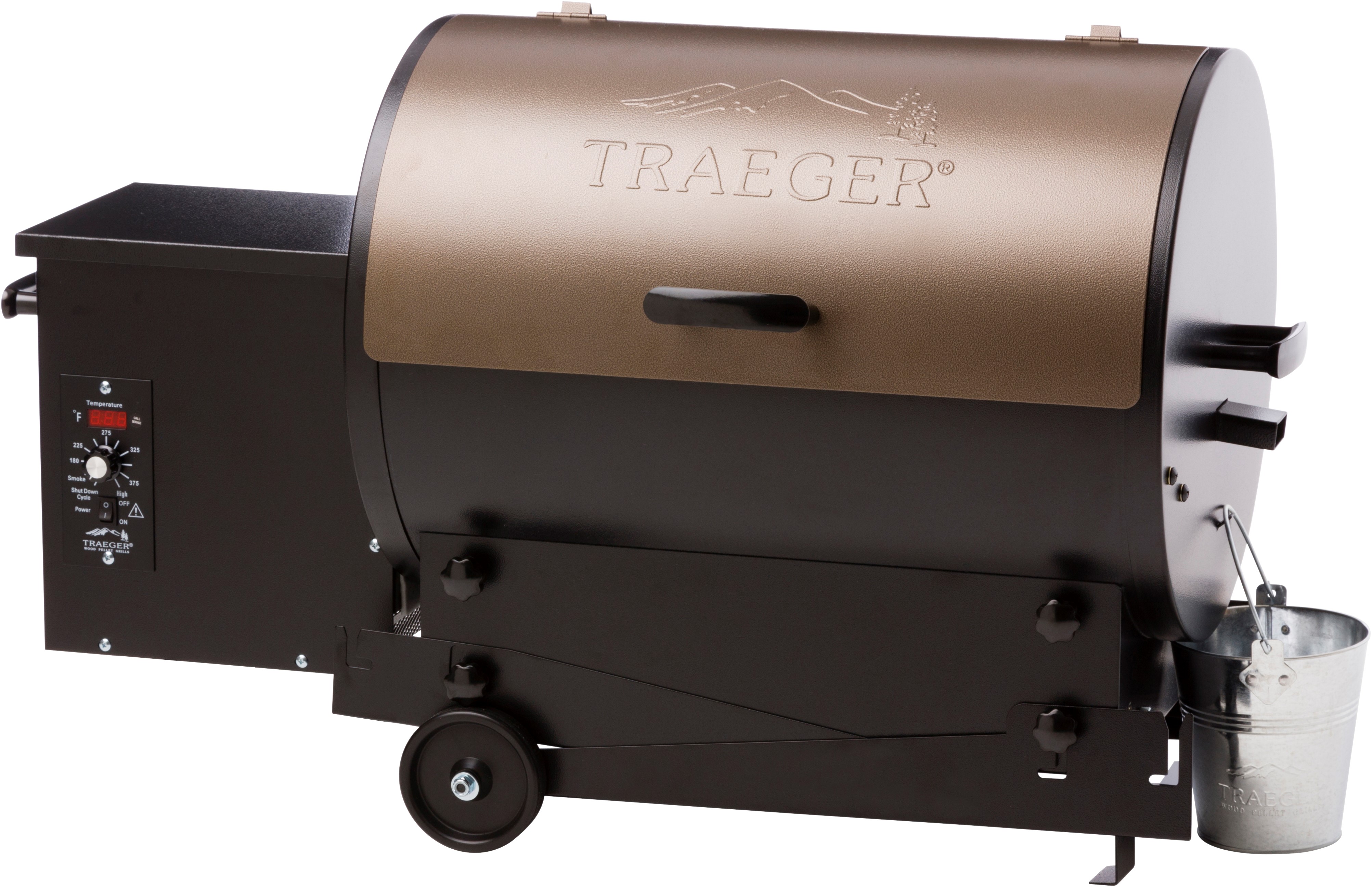 Traeger Tailgater TFB30LZB Pellet Grill, 19500 Btu, Steel Body, Bronze - 3